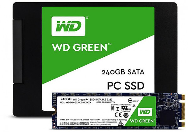 西数发布首款消费级SSD：同样分蓝盘、绿盘